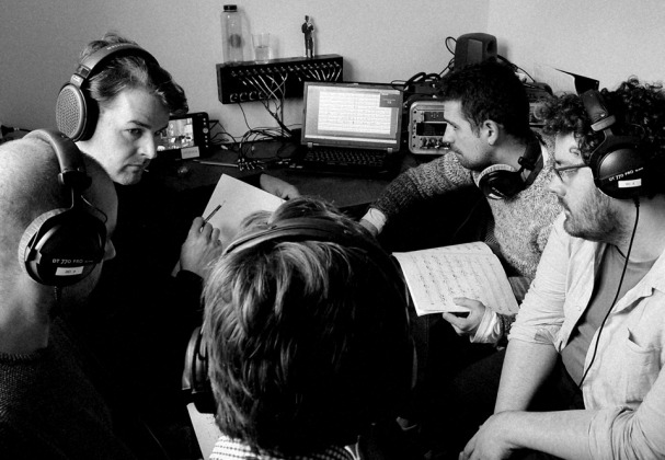 recording guys_music in silence_PIC DAN ABBOTT recording guys_music in silence_PIC DAN ABBOTT