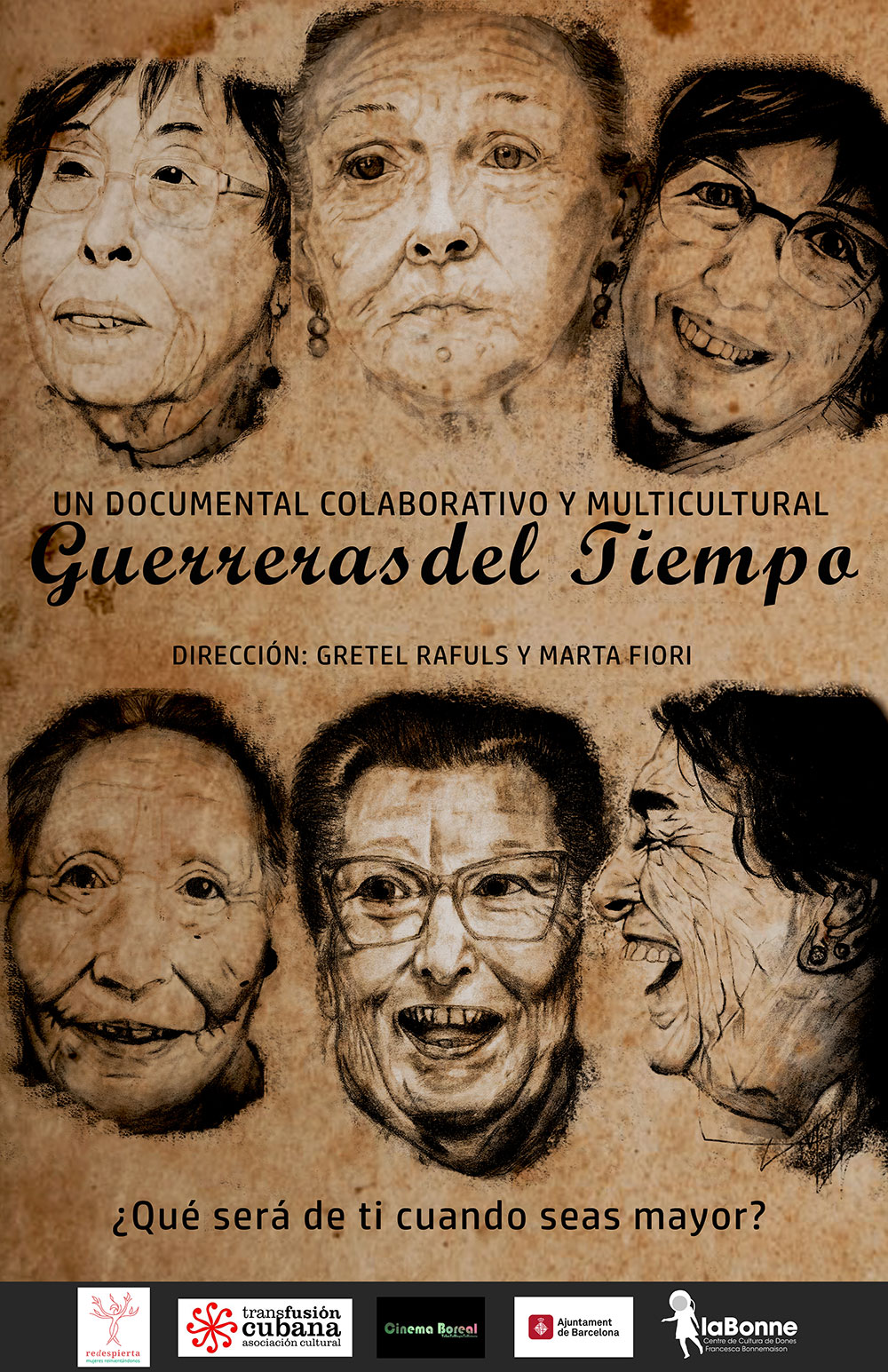Cartel-documental-Guerreras-del-Tiempo Cartel-documental-Guerreras-del-Tiempo